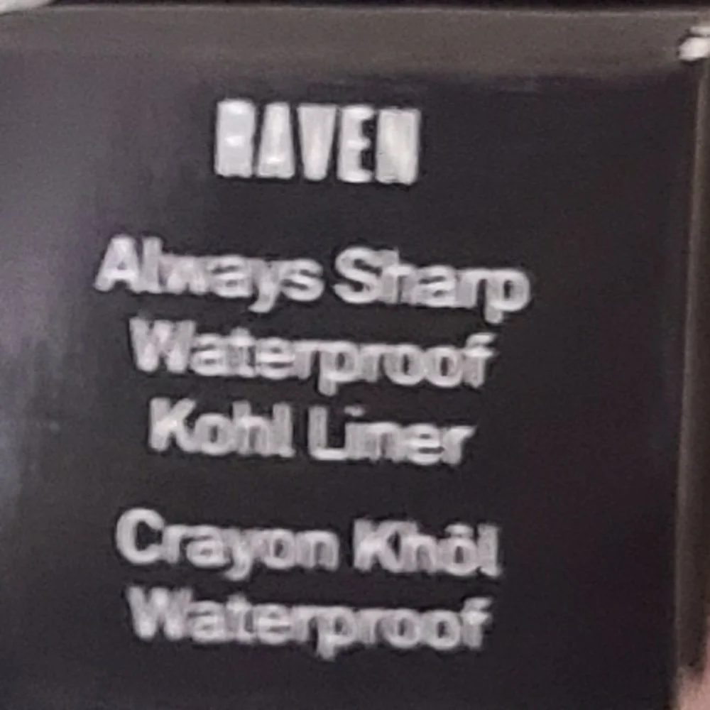 Smashbox Raven Always Sharp Waterproof Kohl Liner .01oz / .28g‎ Raven NEW IN BOX